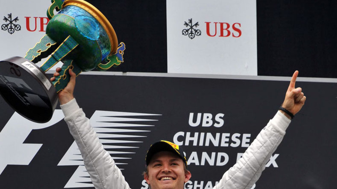 Κίνα: Ανάσταση  Mercedes, με νίκη Ρόσμπεργκ!